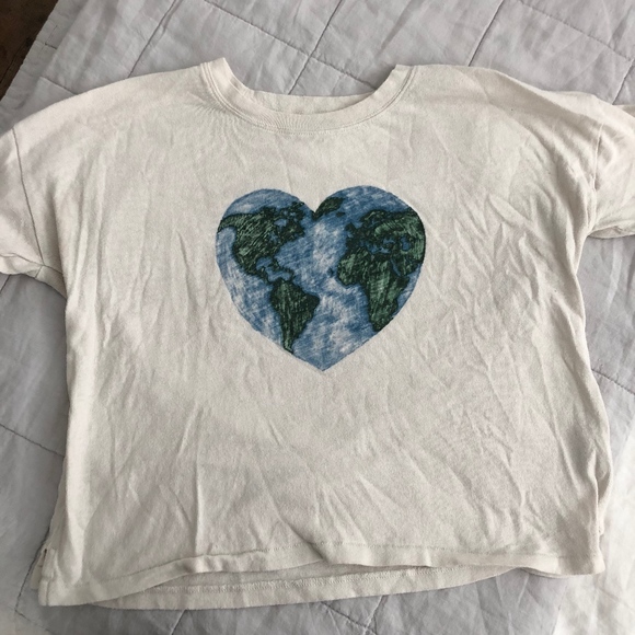 Madewell earth heart t-shirt - Picture 1 of 2
